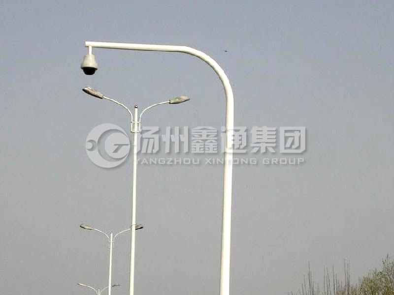 DJG-014，電子警察桿，彎臂球機(jī)桿